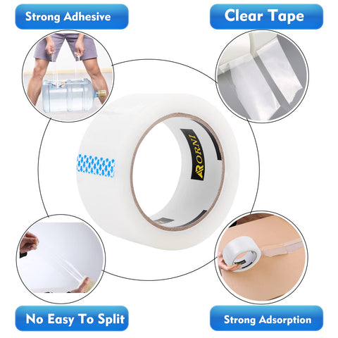 Clear Heavy Duty Packing Tape Refill Rolls (36-Pack)