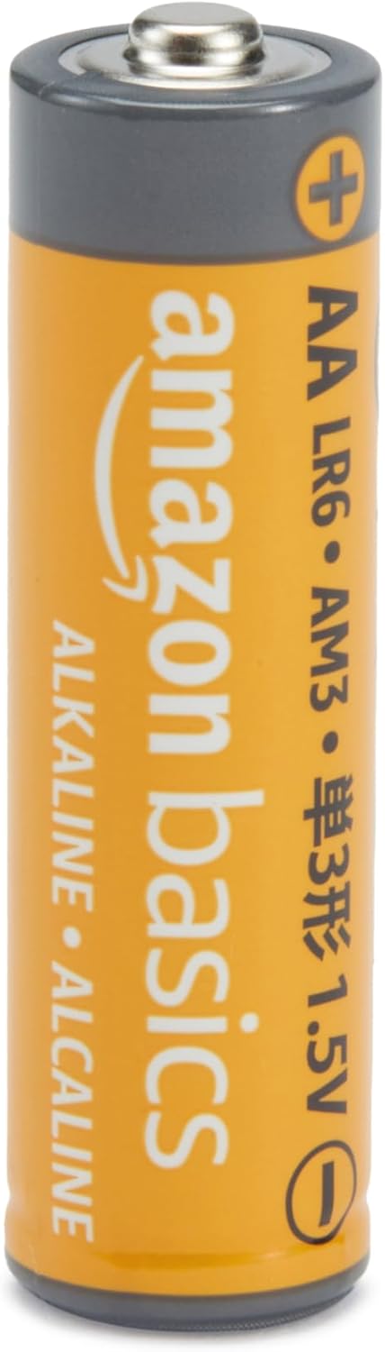 Amazon Basics 20-Pack AA Alkaline Batteries