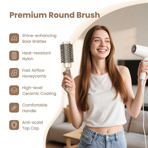 AIMIKE Round Brush for Blow Out