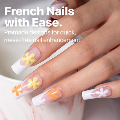 SXC Cosmetics French Tip Press On Nails