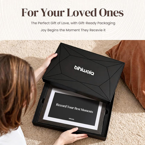BIHIWOIA 10.1" Frameo Digital Picture Frame