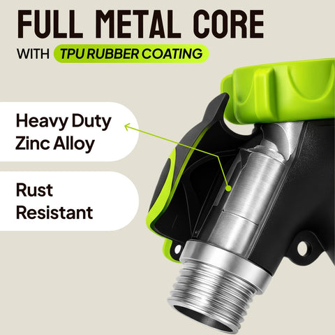 2 Way Hose Splitter Heavy Duty