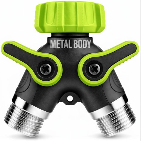 2 Way Hose Splitter Heavy Duty
