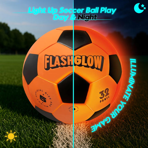 Light Up Soccer Ball – Glow in the DarkLight Up Soccer Ball – Glow in the Dark