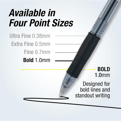 PILOT G2 Gel Pens – Black Ink (Tub of 48)