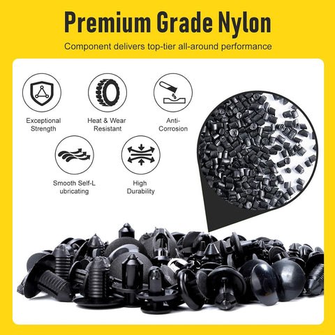 240PCS Car Bumper Retainer Clips Kit