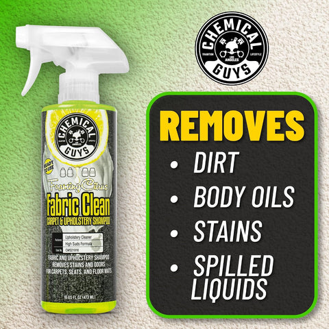 Chemical Guys Foaming Citrus Fabric Clean Carpet & Upholstery Cleaner