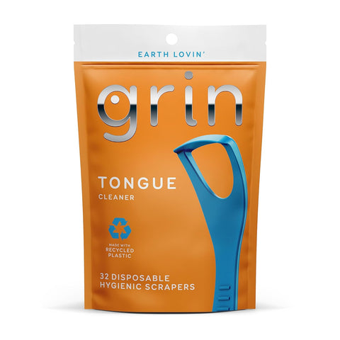GRIN Tongue Cleaner, 32 Count