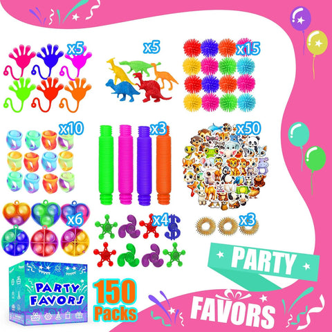 Party Favors for Kids – 150-Pack Fidget Toys