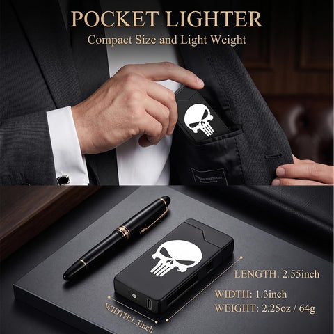Electric Lighter with Dual Arc
