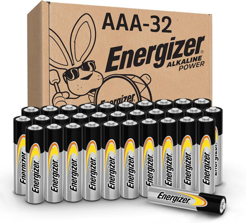 Energizer Alkaline Power AAA Batteries (32 Pack)
