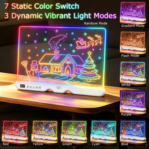 Musical LED Drawing Board for Kids (16-Inch)
